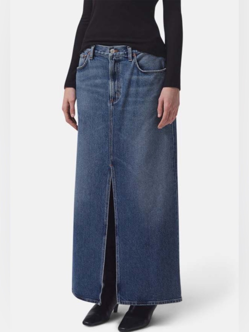 Agolde Leif Skirt in Swing 29 $300 - Picture 5 of 10